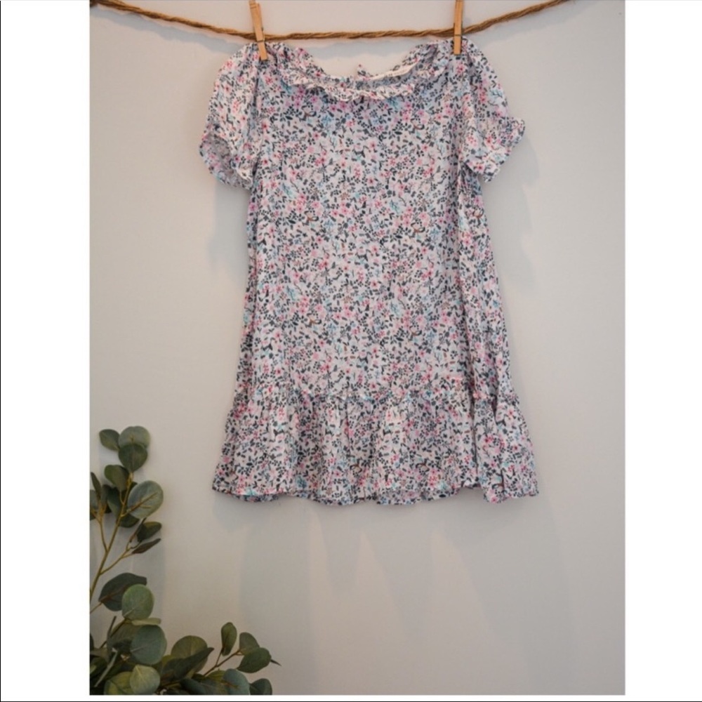 *NEW* H&M Drop Waist Floral Girls Dress- Size: 10